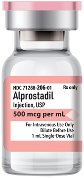 Alprostadil Injection, USP 500 mcg per mL